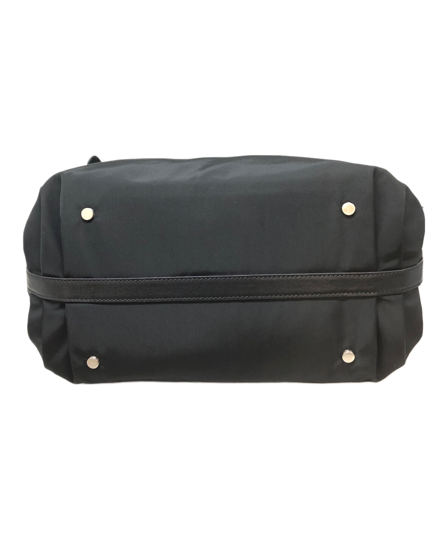 中古・古着通販】crewre (クルー) ナイロンレザーショルダーバッグ 