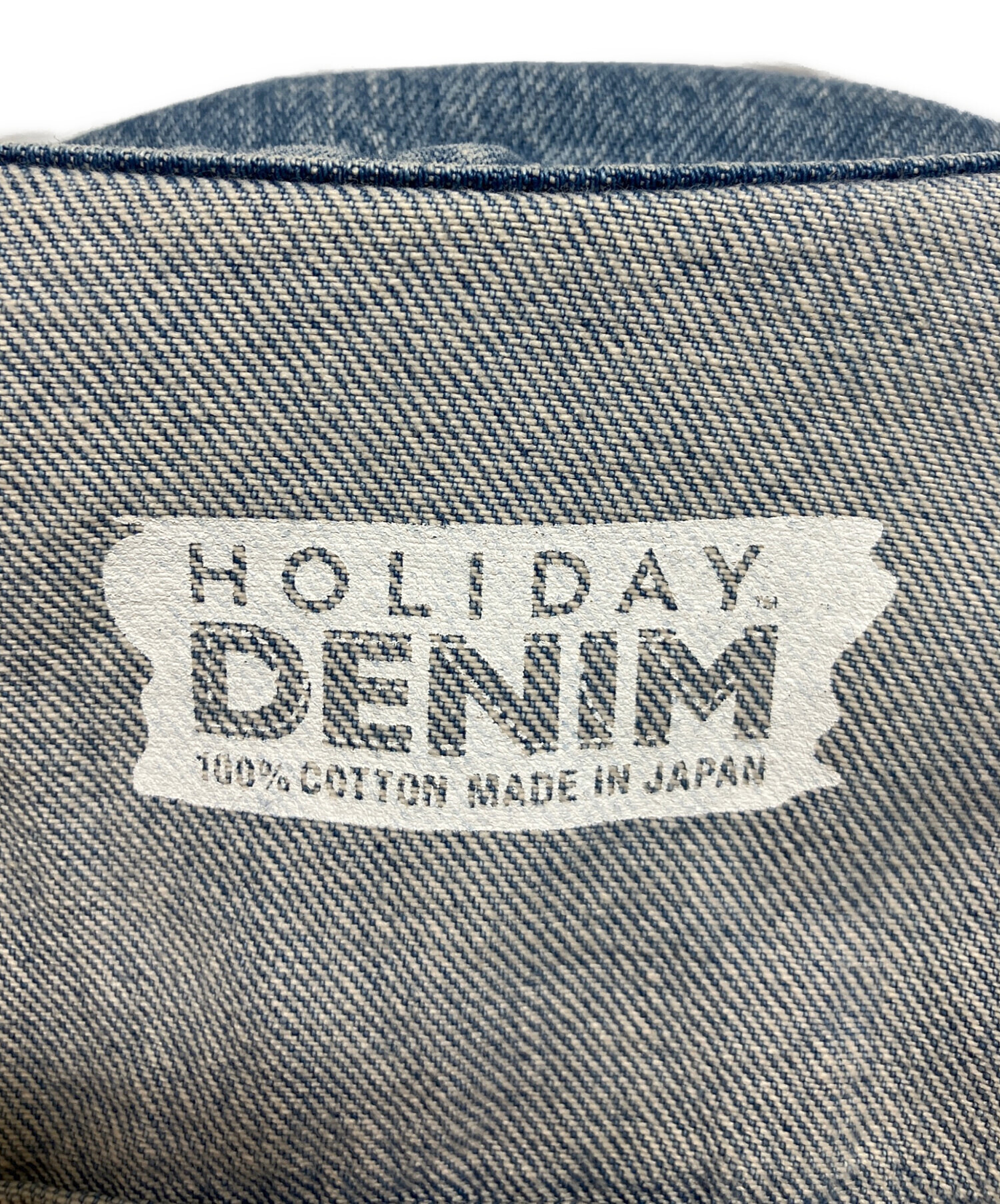 中古・古着通販】HOLIDAY (ホリデー) CROPPED DENIM JACKET インディゴ 