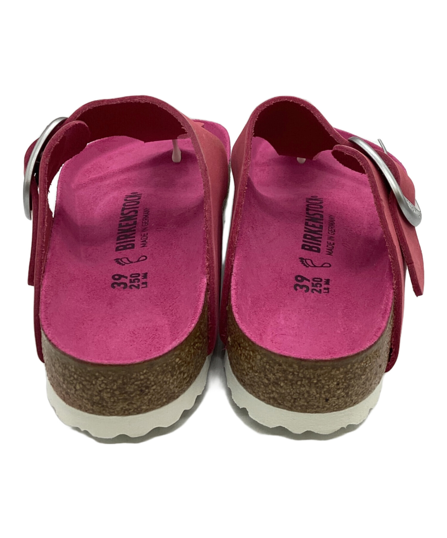 【中古】 ぴんくスタイル 中古・古着通販】BIRKENSTOCK (ビルケンシュトック) Gizeh Big Buckle