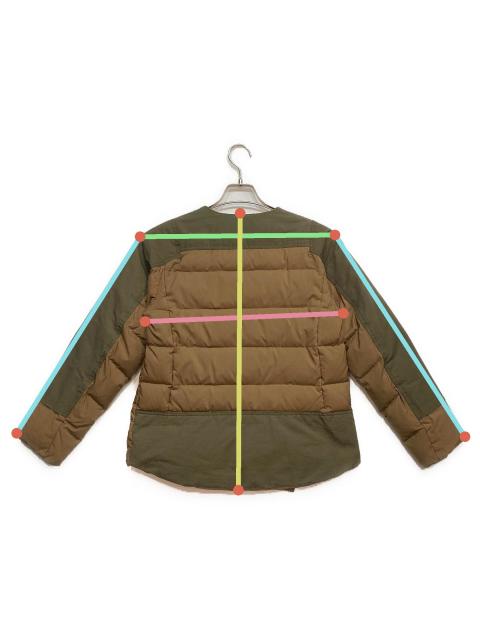 ナ*ミ様 ZUCCaノーカラーダウンジャケット ブラウン・オリーブ ZUCCaノーカラーダウンジャケット ブラウン・オリーブ レディース