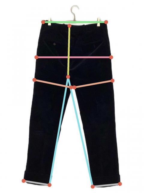 状態良好　ラルフローレン　コーデュロイパンツ　３２×３２　ナス紺　パープル 中古・古着通販】POLO RALPH LAUREN (ポロ・ラルフローレン