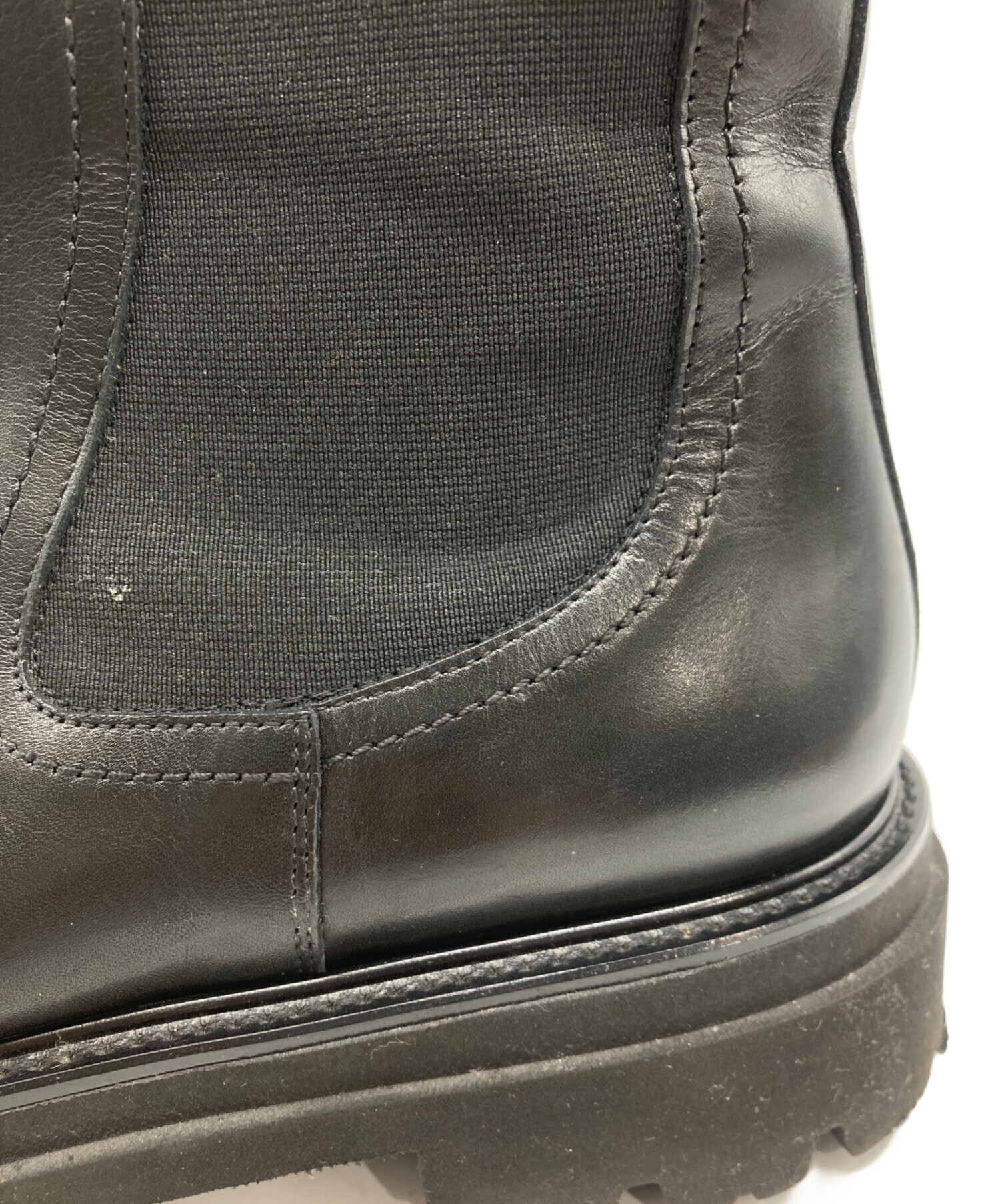 中古・古着通販】PASCUCCI (パスクッチ) チェルシーブーツ ブラック