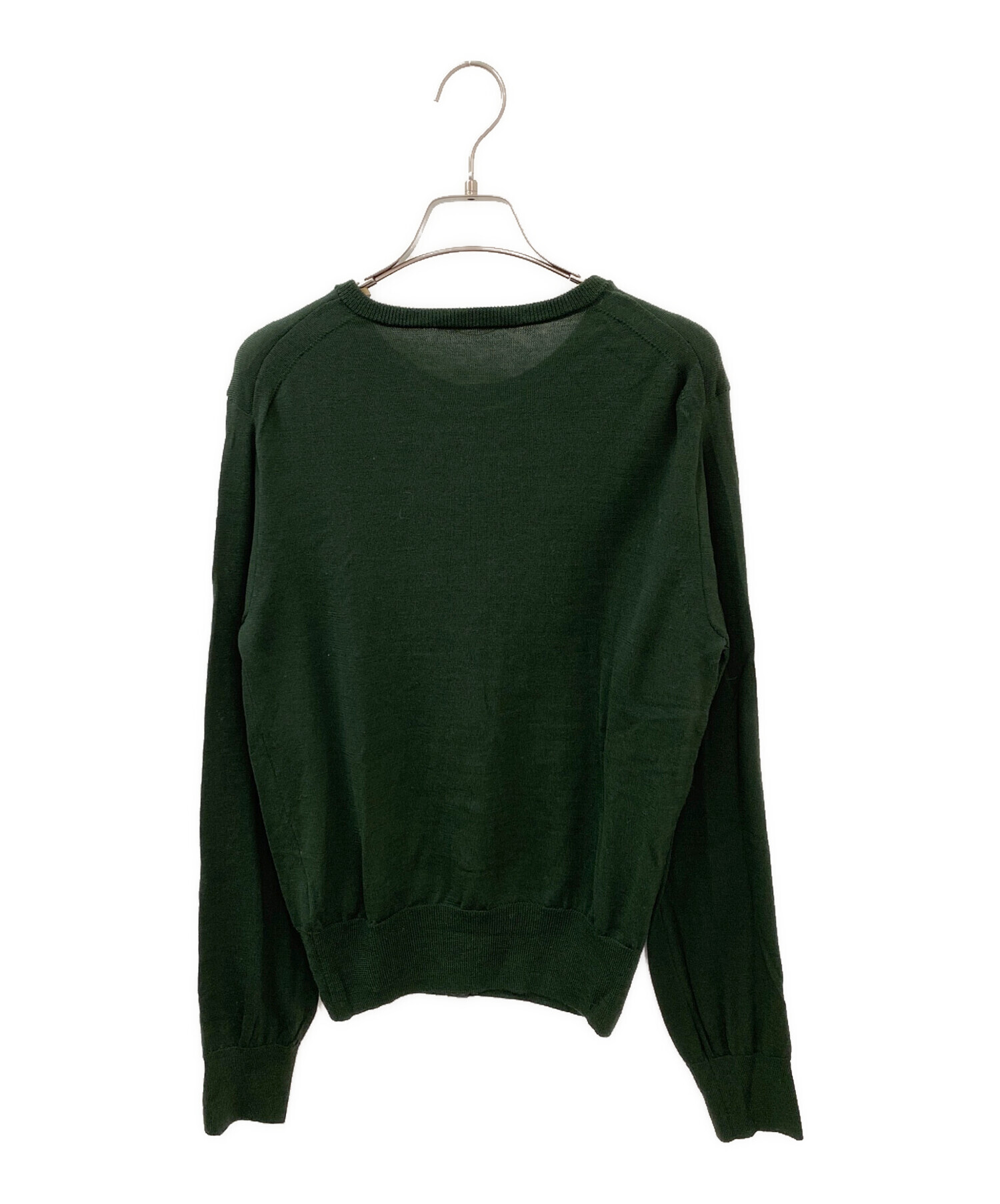 EX.FINEWOOL CREWNECK CARDIGAN 【公式通販】