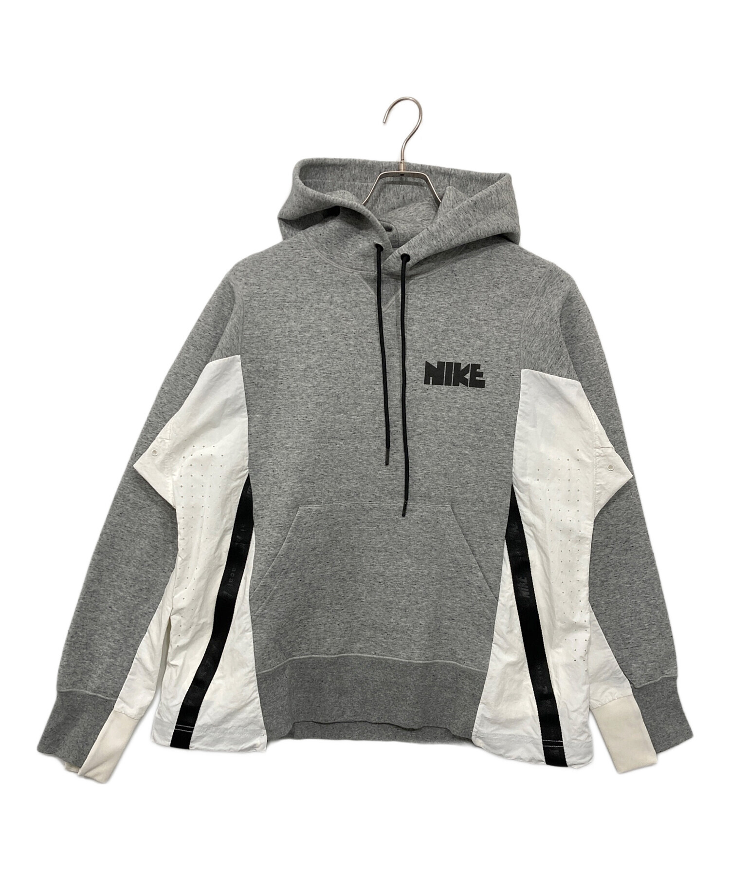 中古・古着通販】sacai (サカイ) NIKE (ナイキ) NRG HOODIE グレー