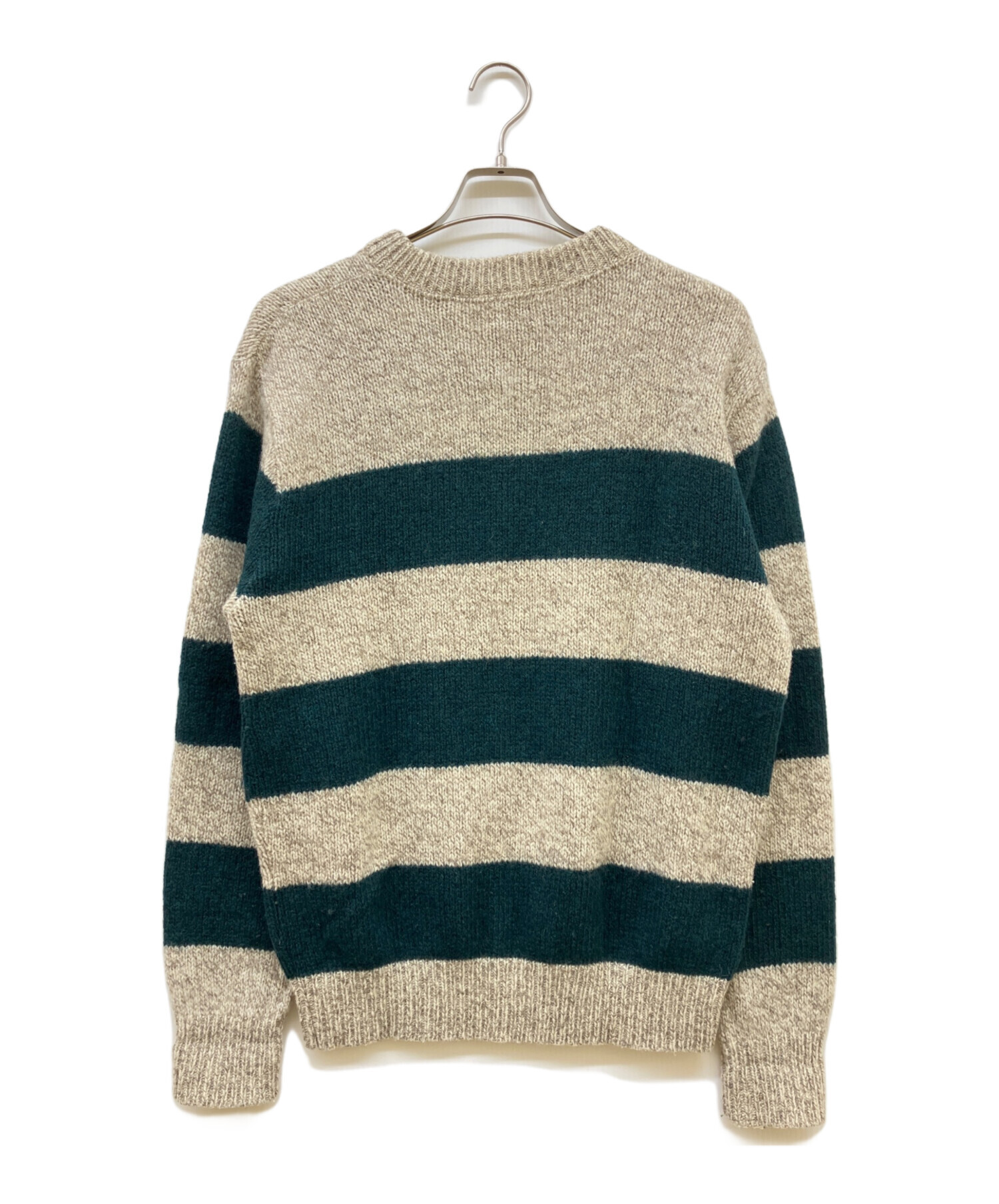 中古・古着通販】L.L.Bean (エルエルビーン) 70sウールボーダーニット