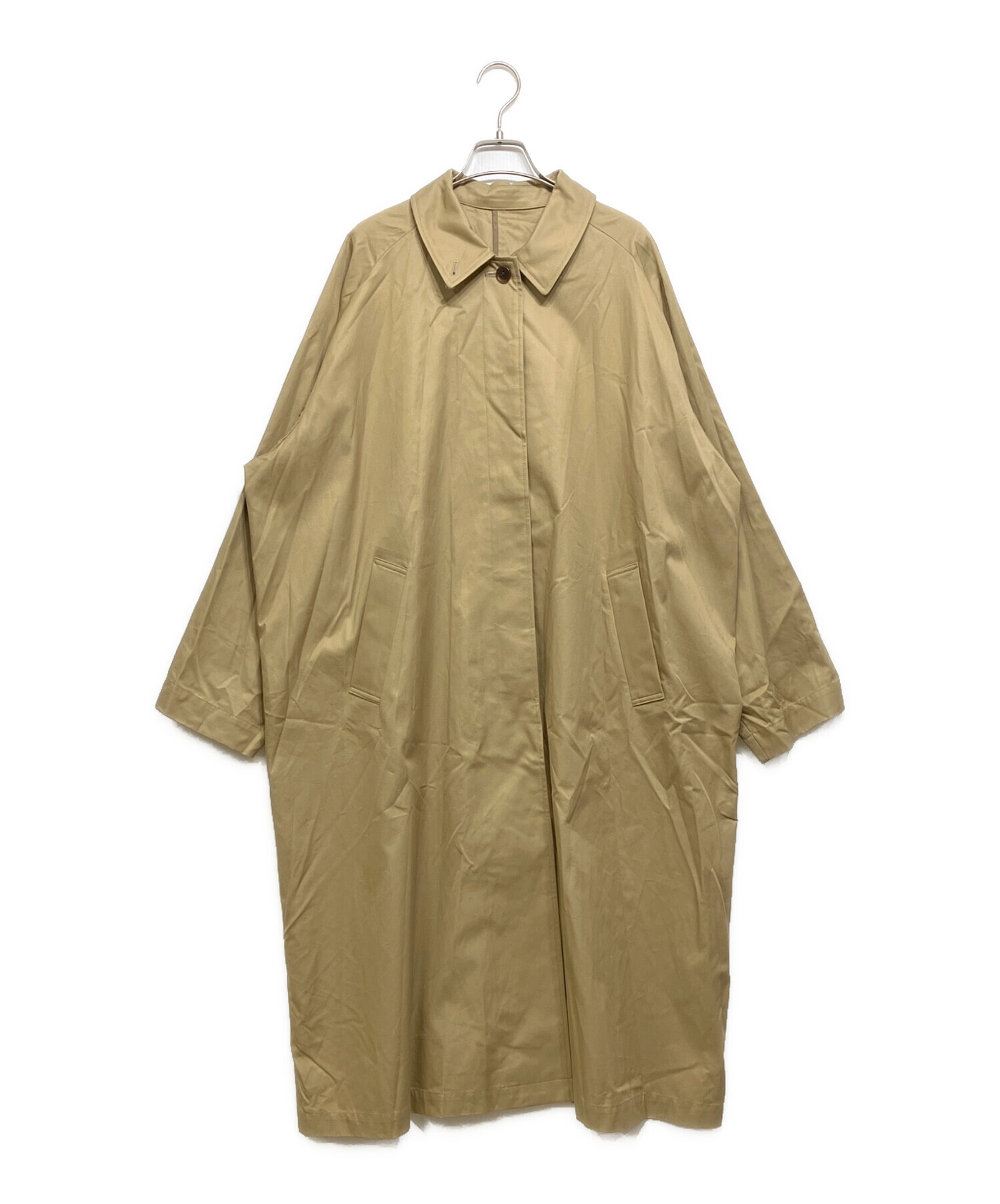 中古・古着通販】mizuiro-ind (ミズイロインド) ステンカラーコート