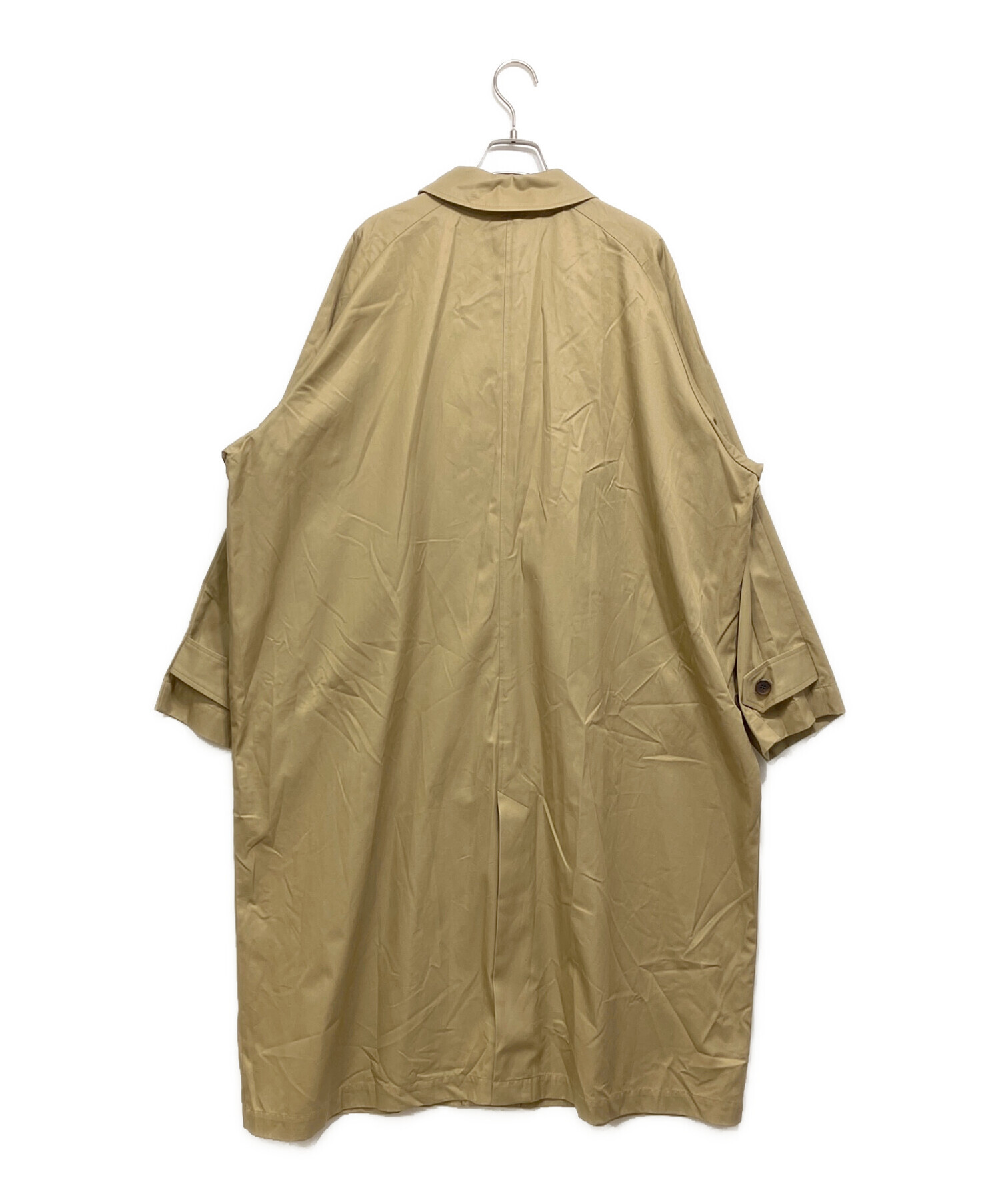 中古・古着通販】mizuiro-ind (ミズイロインド) ステンカラーコート 