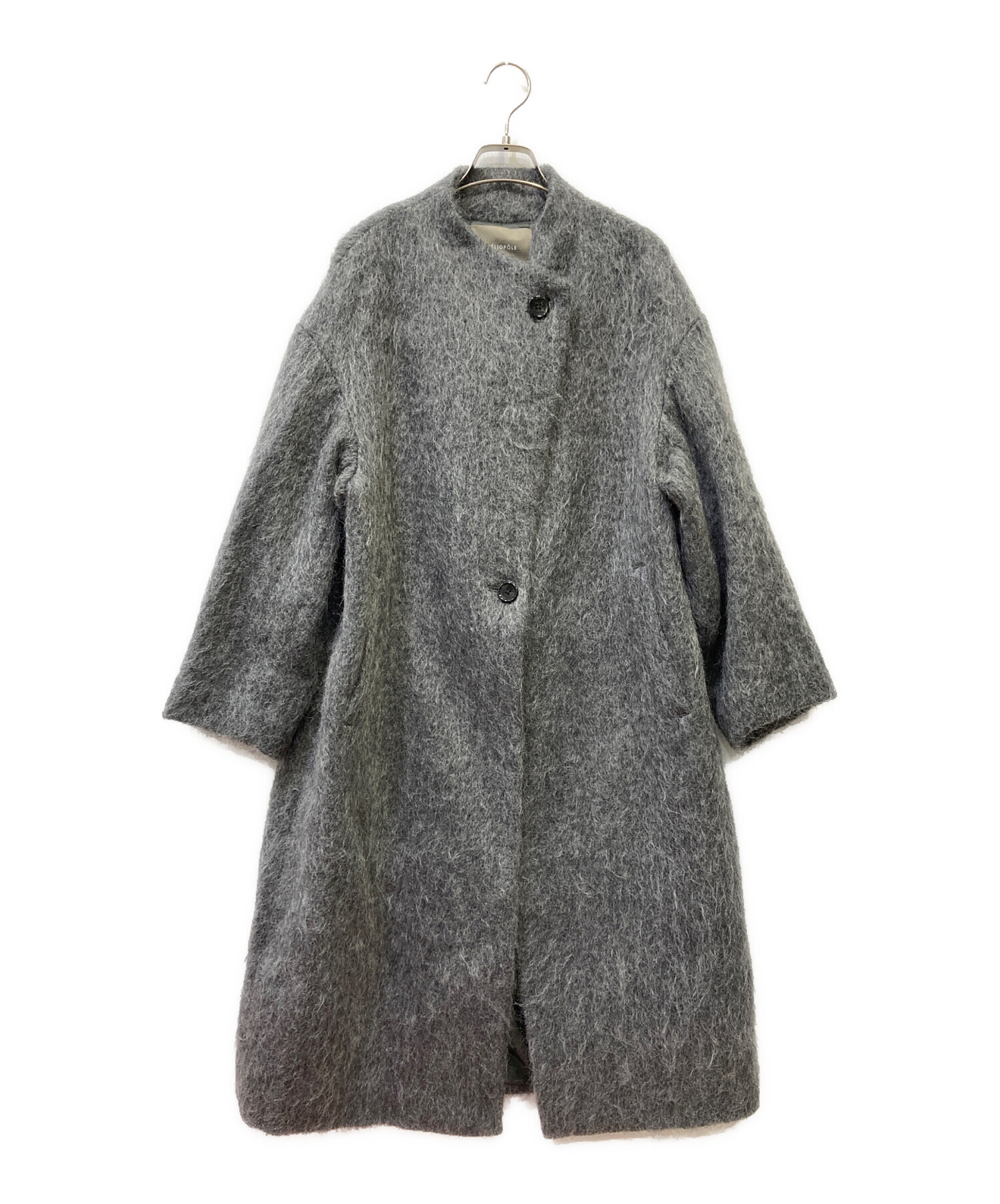 中古・古着通販】heliopole (エリオポール) SHAGGY BOTTLE NECK COAT