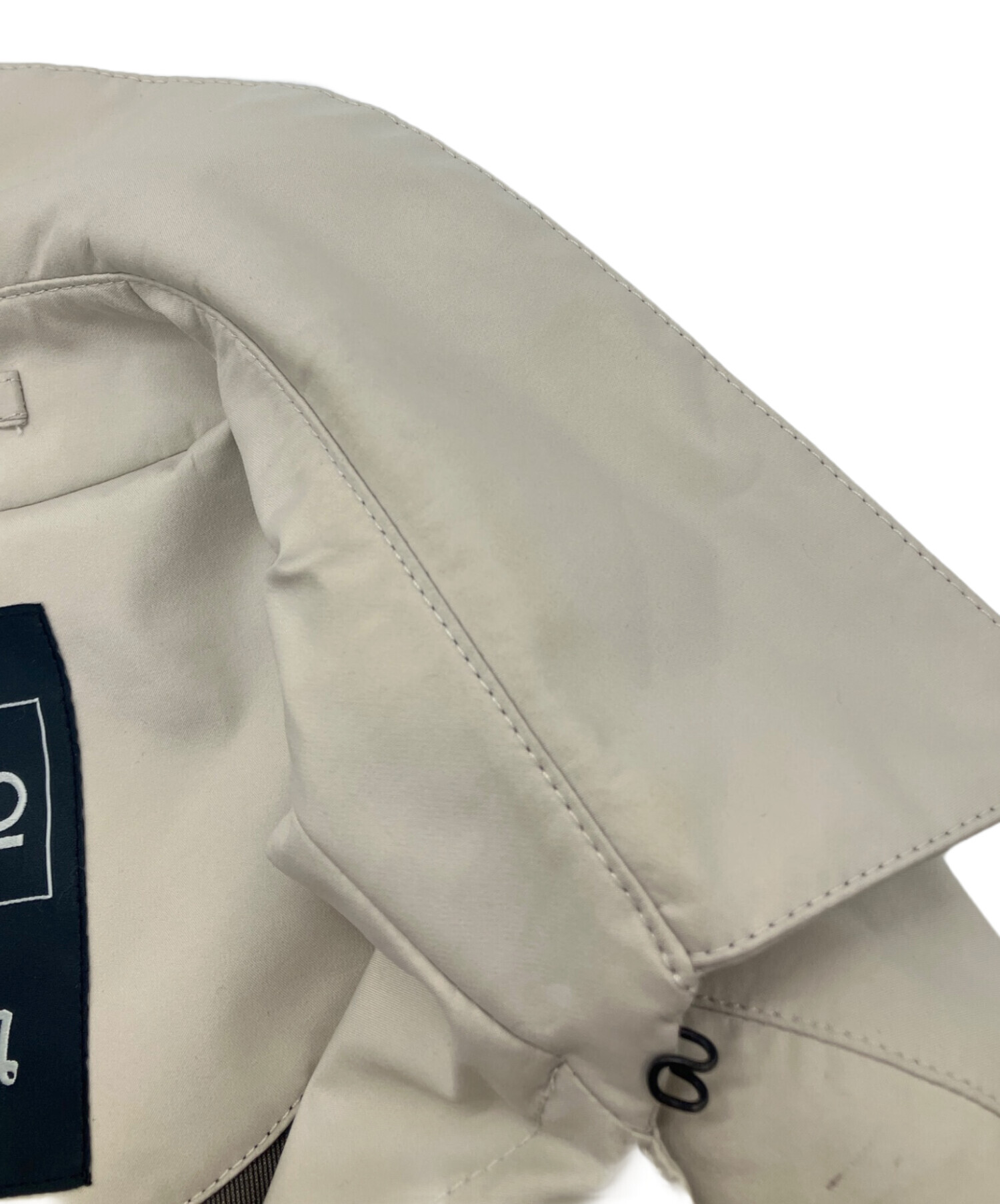 中古・古着通販】HERNO (ヘルノ) ステンカラーコート ベージュ サイズ