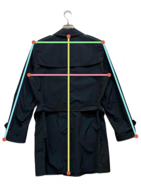 中古・古着通販】SEALUP (シーラップ) トレンチコート ネイビー サイズ