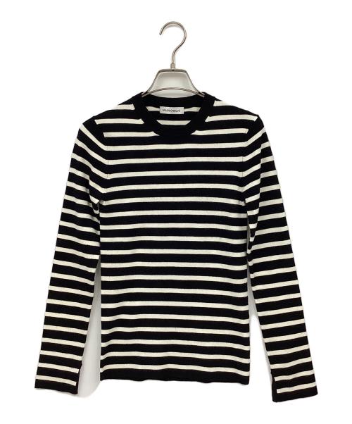 中古・古着通販】MADISON BLUE (マディソンブルー) ボーダーニット