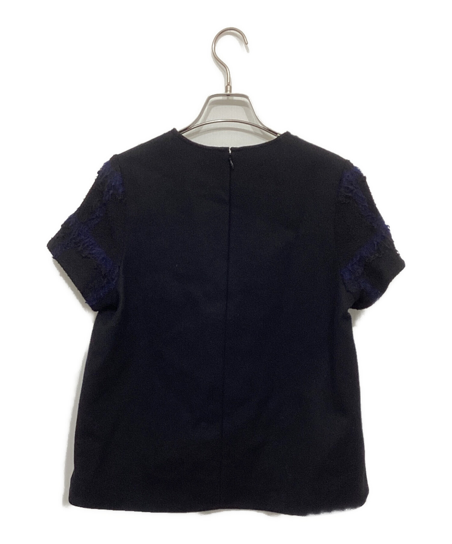 中古・古着通販】YOKO CHAN (ヨーコチャン) ウールモヘア半袖ブラウス