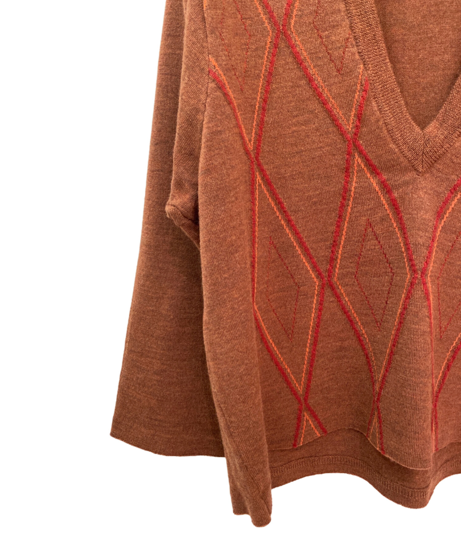 中古・古着通販】Maison Margiela (メゾンマルジェラ) Vネックニット