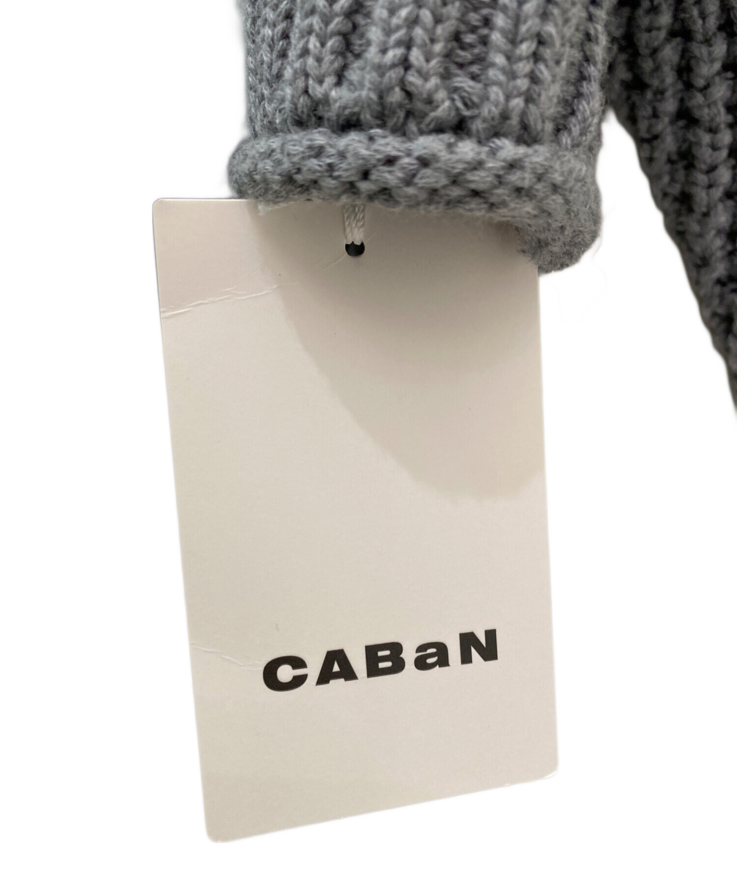 中古・古着通販】CABAN (キャバン) コットンカシミヤワッフル 
