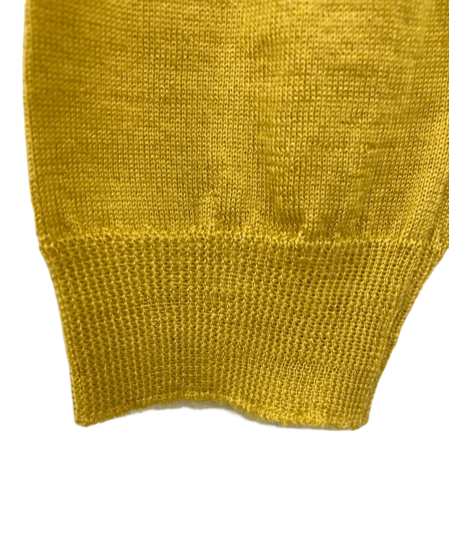 美品✨フォクシー カシミヤ100% ロゴ刺繍 ハイネックニット ロング イエロー 中古・古着通販】FOXEY (フォクシー) カシミヤシルク2Wayニット