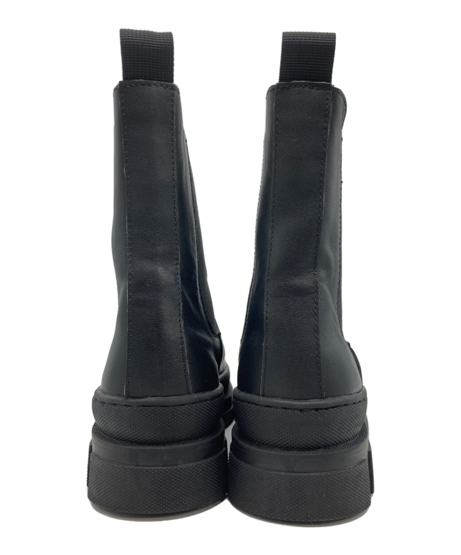 中古・古着通販】REMME (レメ) サイドゴアブーツ ブラック サイズ:36