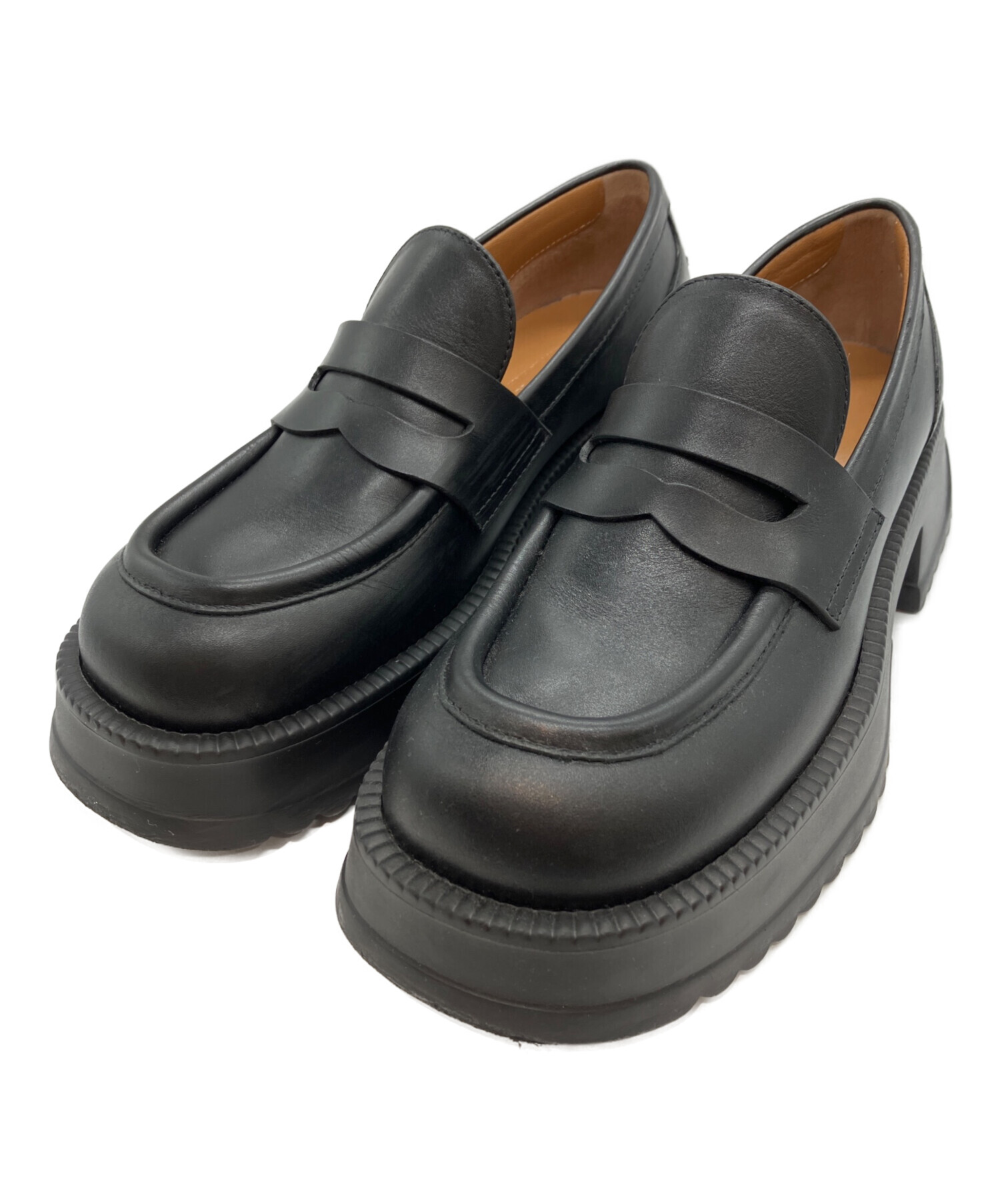 中古・古着通販】MARNI (マルニ) プラットフォーム ローファー