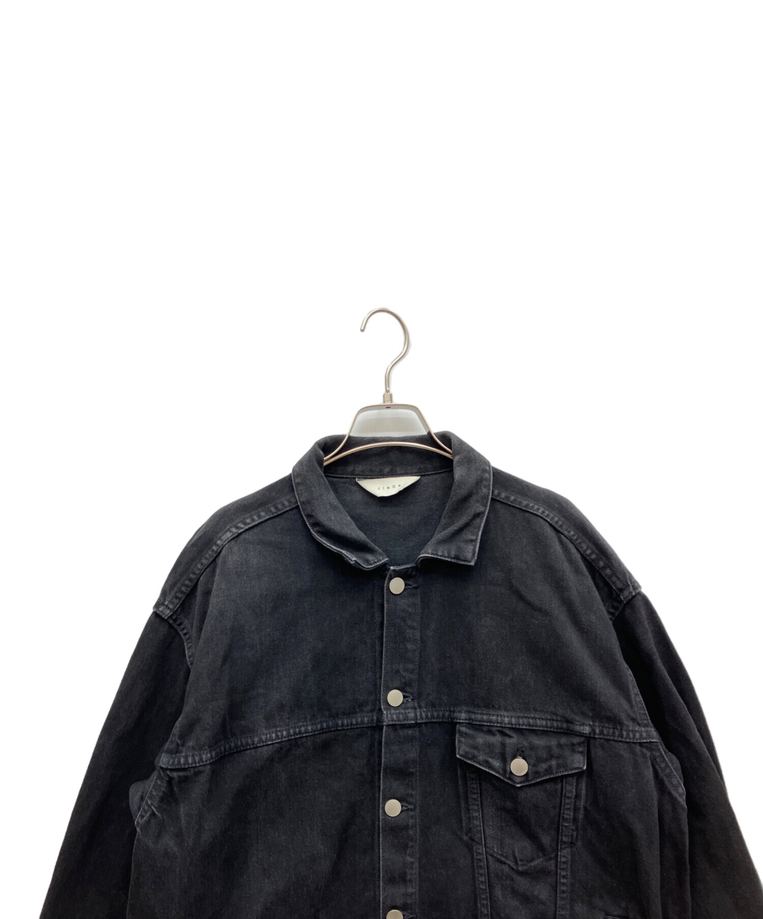 中古・古着通販】jieda (ジエダ) DENIM JACKET ブラック サイズ:1 