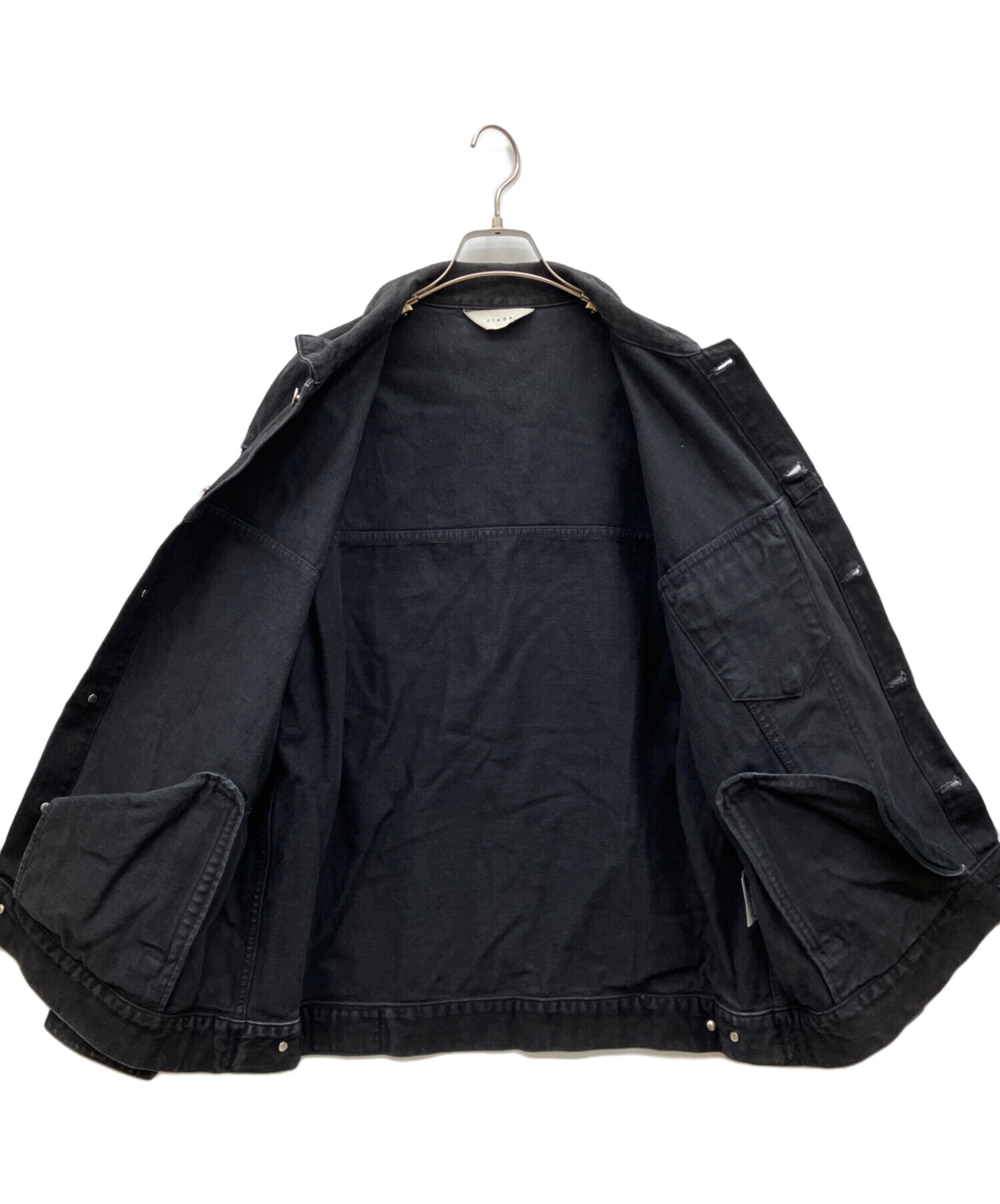 中古・古着通販】jieda (ジエダ) DENIM JACKET ブラック サイズ:1