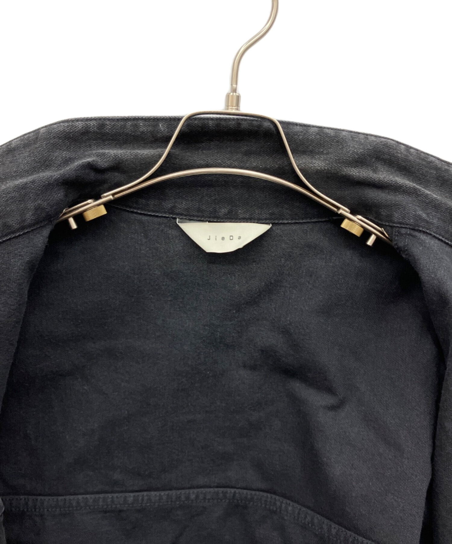中古・古着通販】jieda (ジエダ) DENIM JACKET ブラック サイズ:1 