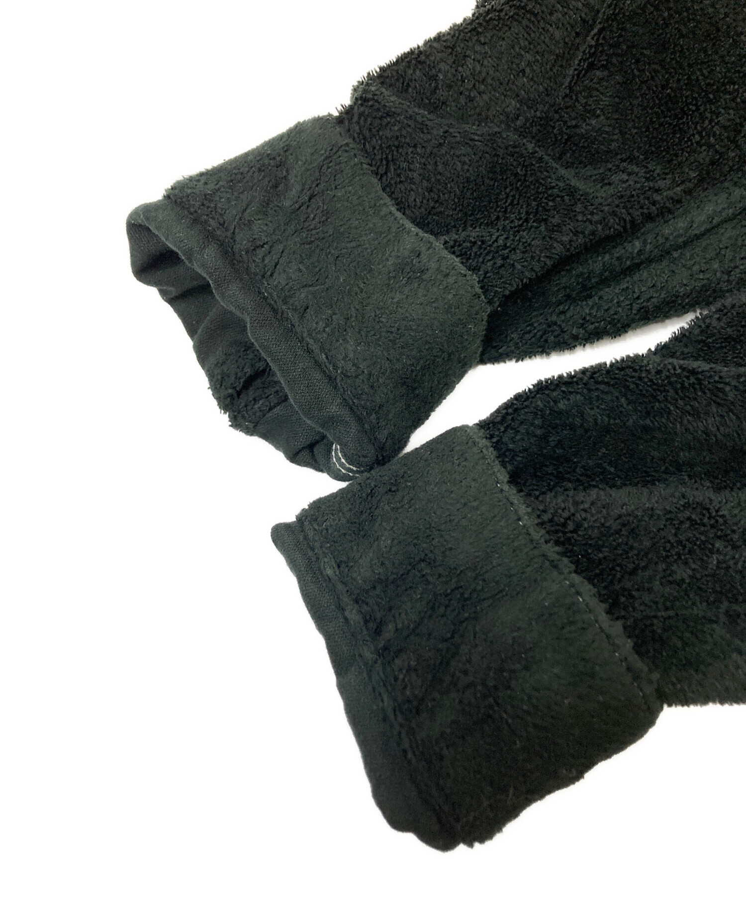 中古・古着通販】doublet (ダブレット) CUT OFF FUZZY JACKET ブラック