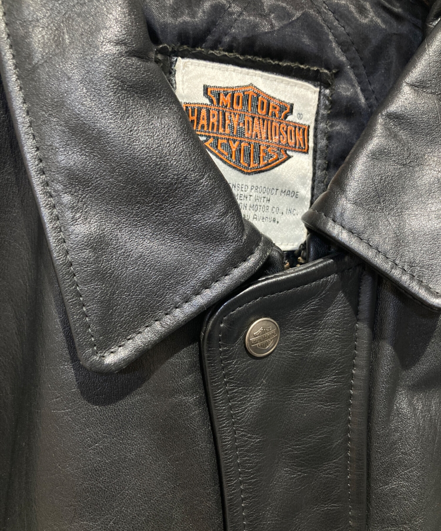 中古・古着通販】HARLEY-DAVIDSON (ハーレーダビッドソン) レザー