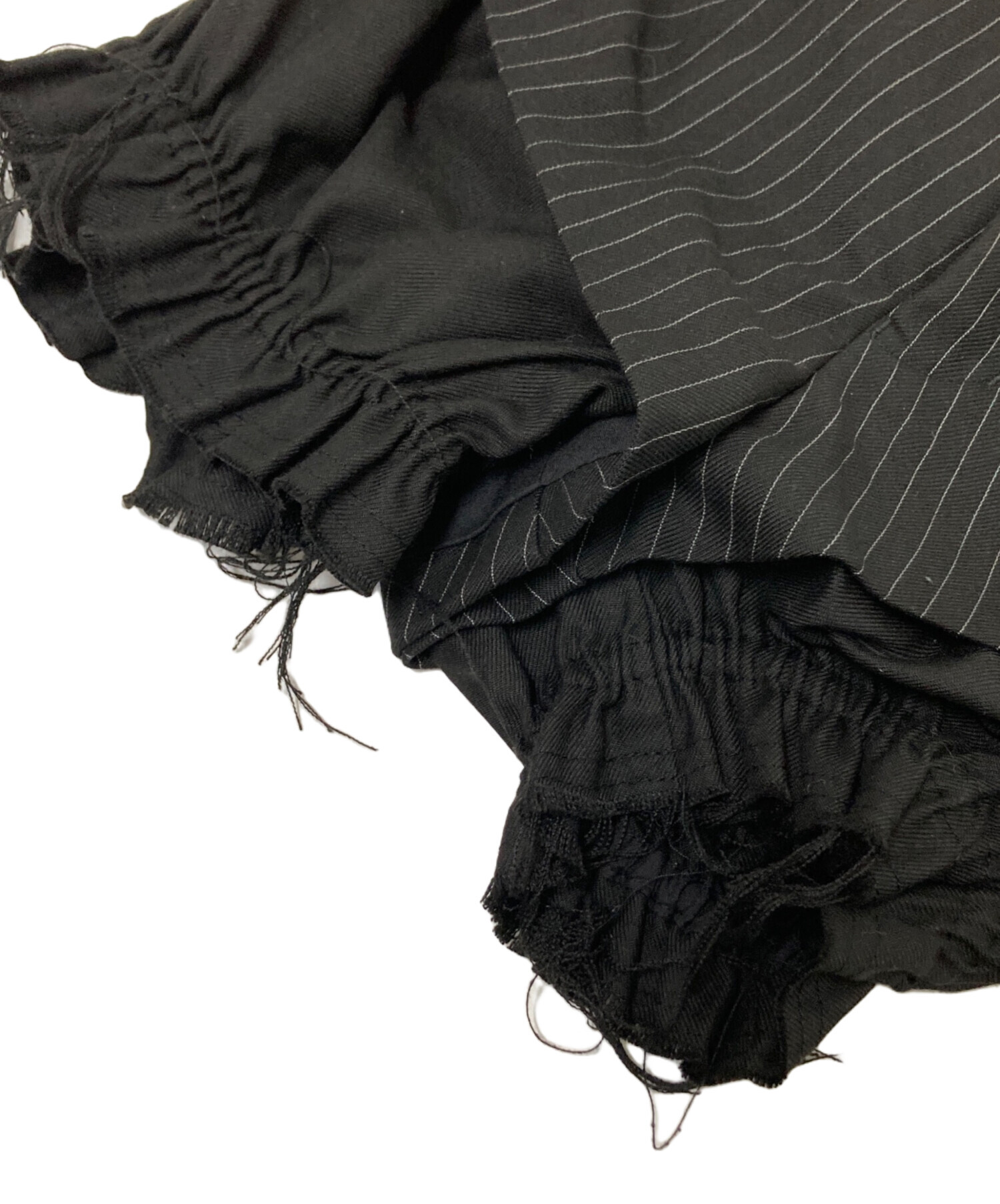 中古・古着通販】POOLDE (プールデ) Sinatra Stripe Puffy Shorts