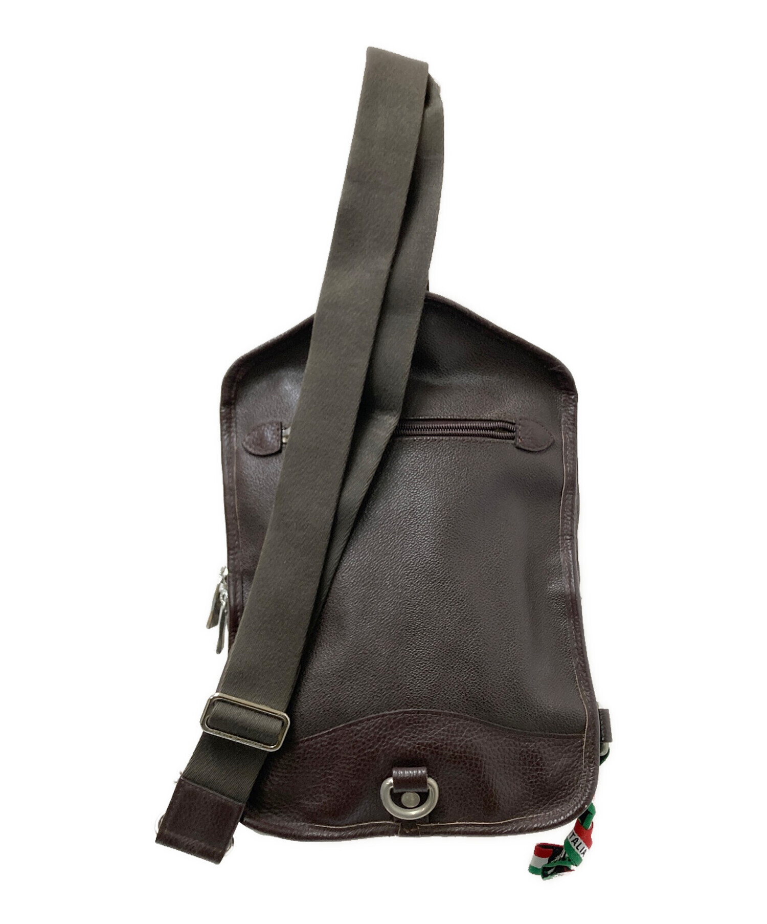 美品】オロビアンコ Orobianco ボディバック 美品 オロビアンコ レザー 
