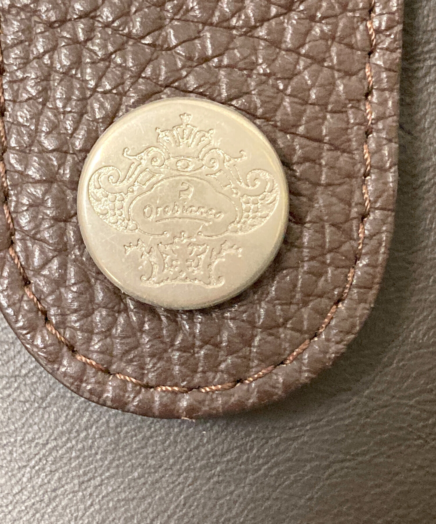 中古・古着通販】Orobianco (オロビアンコ) ボディーバッグ ブラウン 
