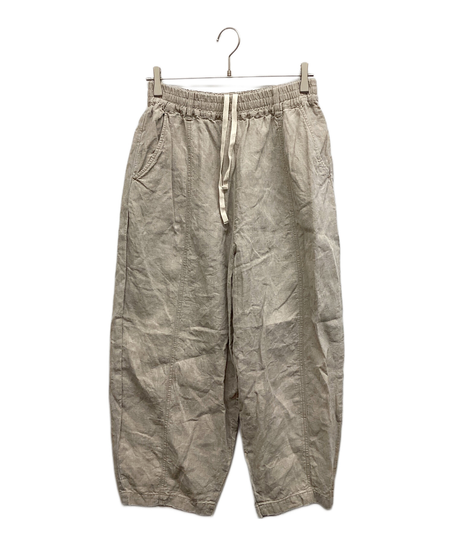 中古・古着通販】nest Robe (ネストローブ) ブラックリネンルーズ