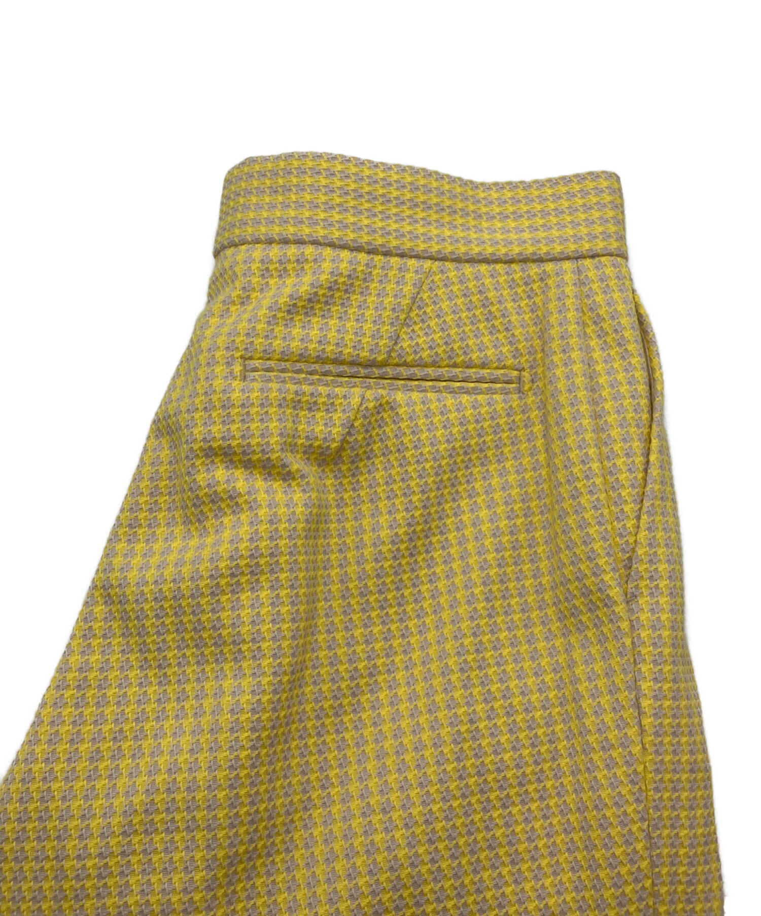 中古・古着通販】DRAWER (ドゥロワー) ハウンドトゥース テーパード 