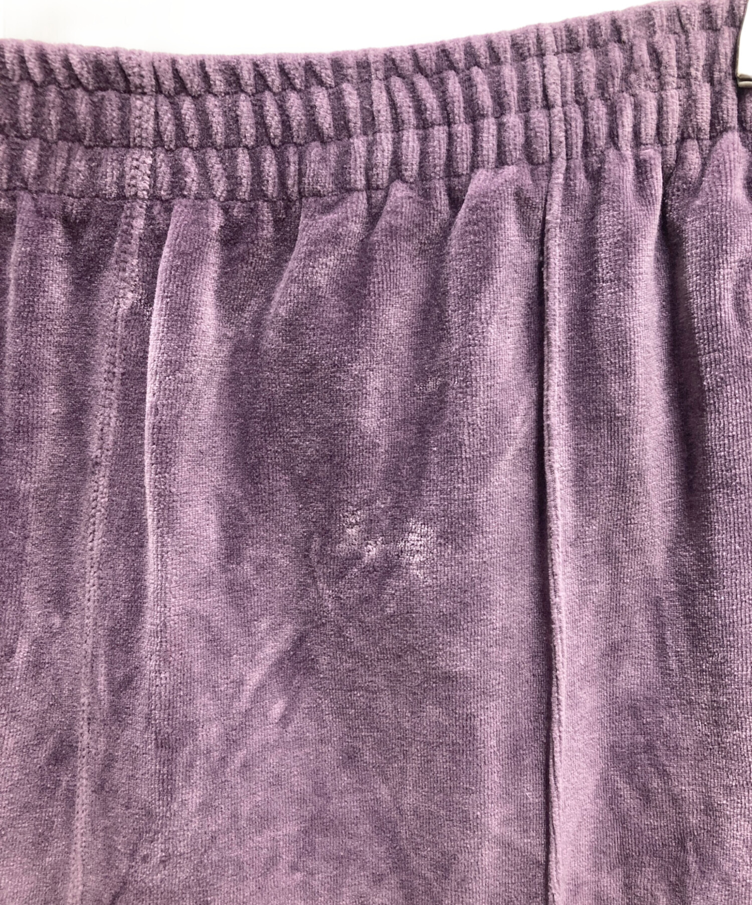 中古・古着通販】Needles (ニードルズ) ベロアトラックパンツ パープル