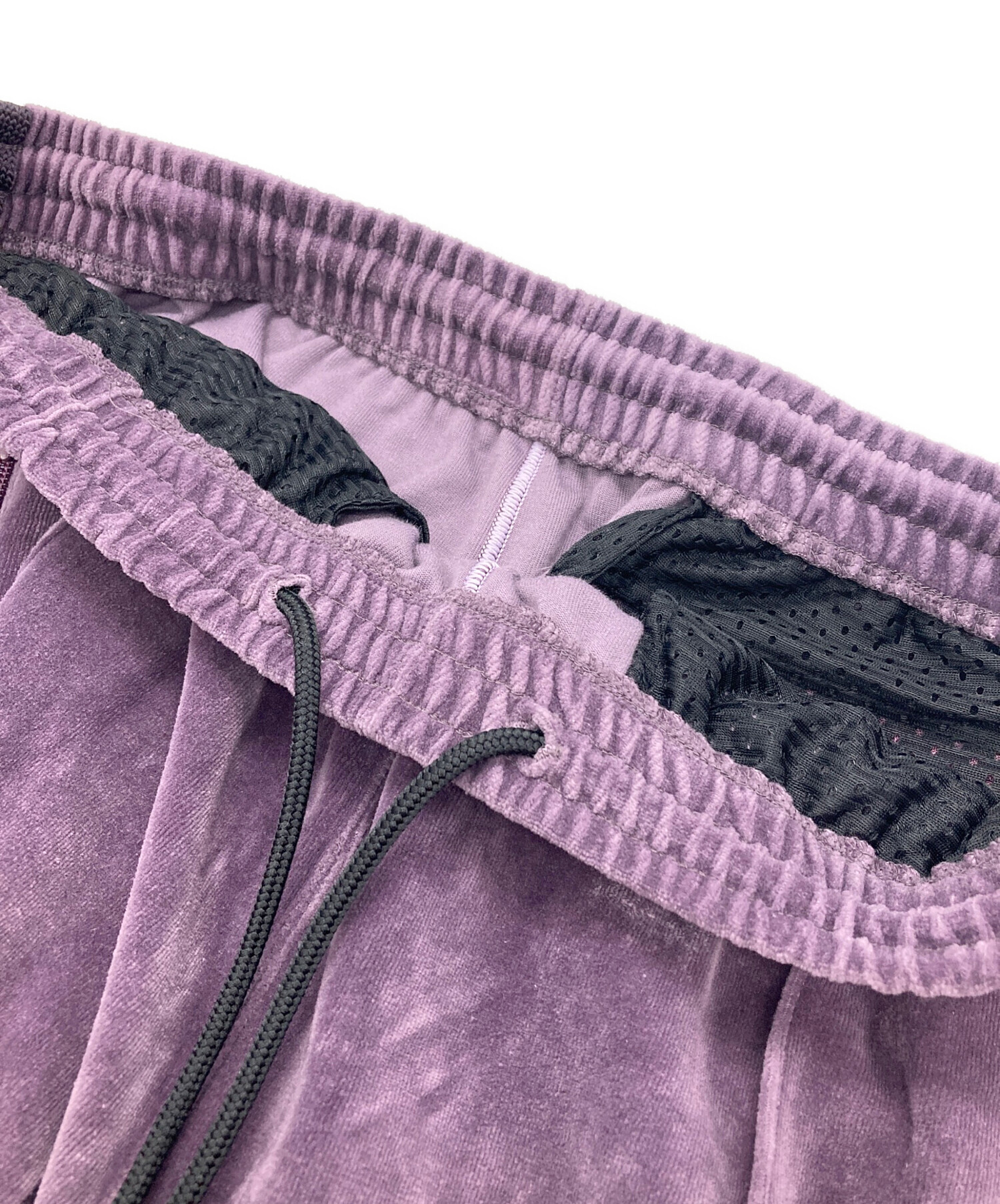 中古・古着通販】Needles (ニードルズ) ベロアトラックパンツ パープル
