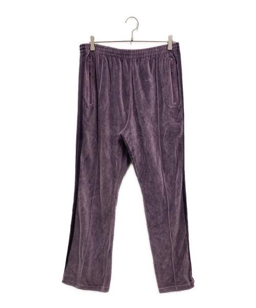 中古・古着通販】Needles (ニードルズ) ベロアトラックパンツ パープル
