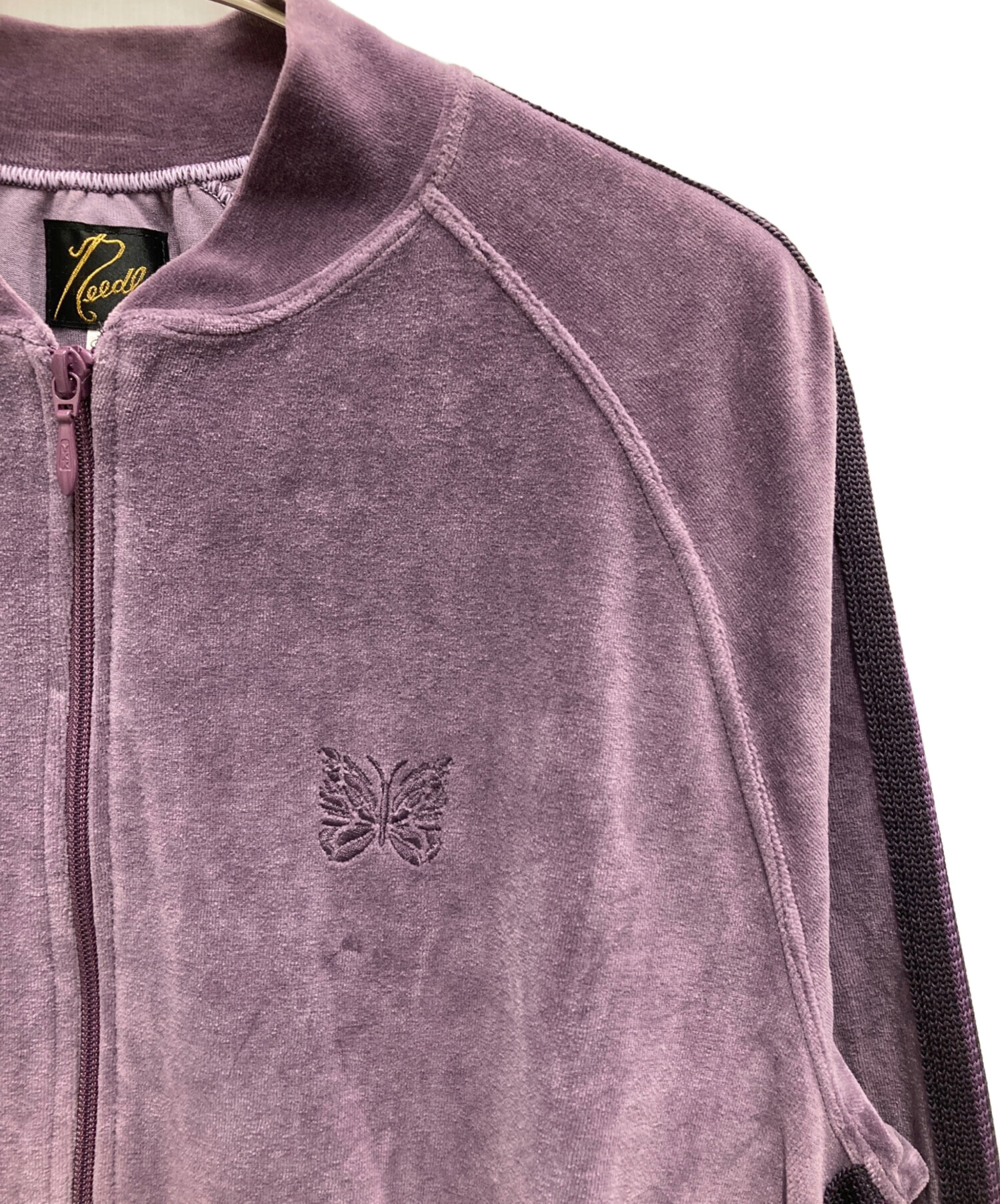 中古・古着通販】Needles (ニードルズ) ベロアトラックジャケット