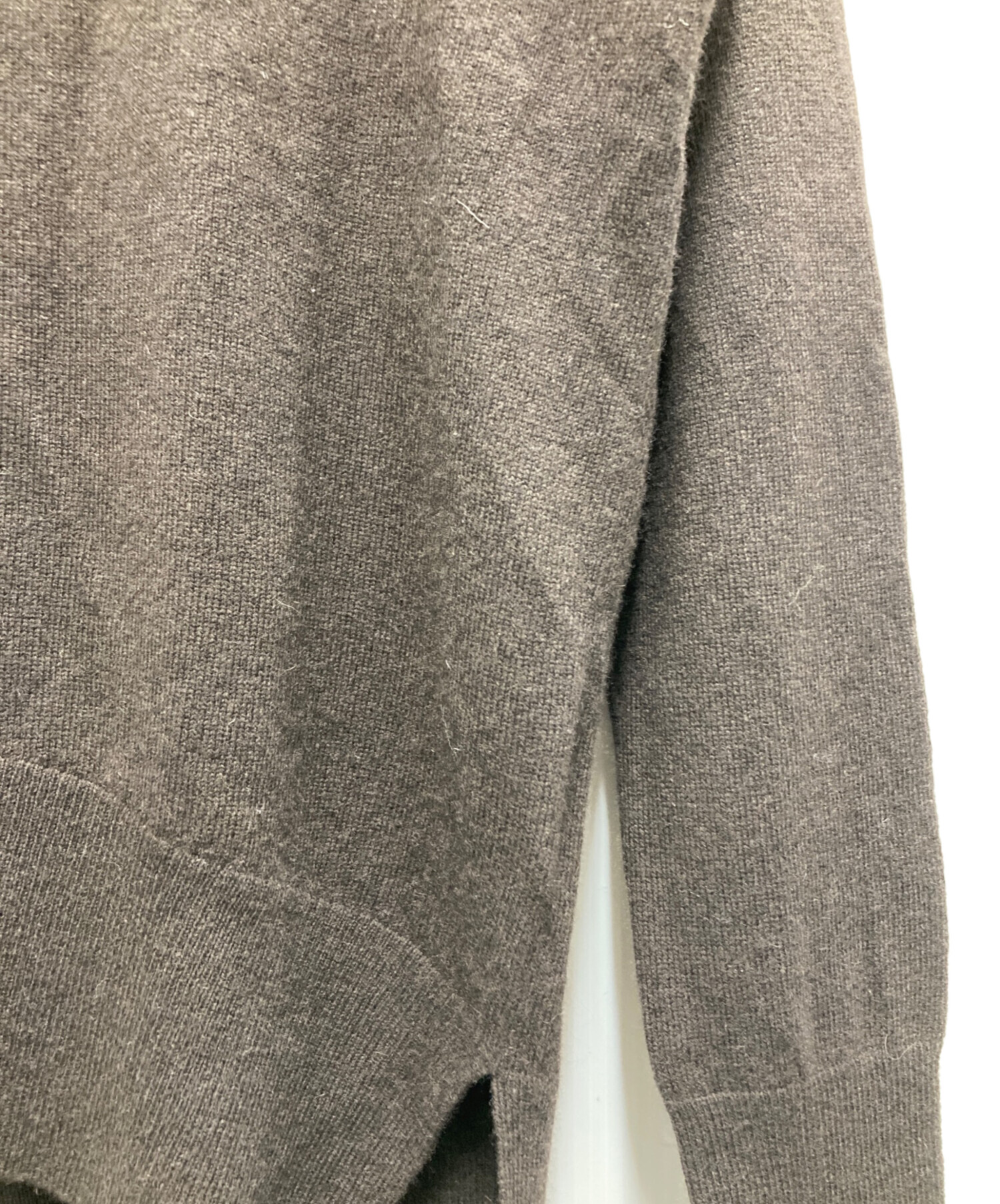 現行 24AW✨セオリー ニット プルオーバー ウール カシミヤ ブラウン S 中古・古着通販】theory (セオリー) ウールカシミヤニット ブラウン