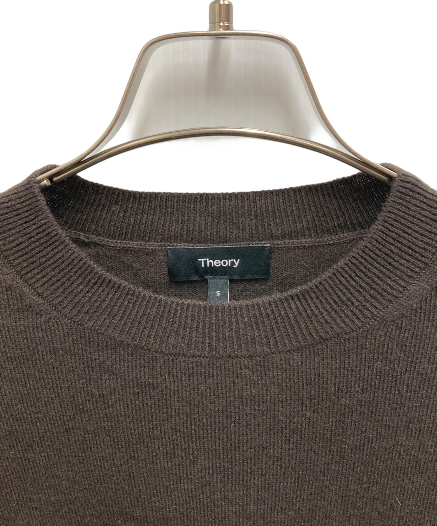 中古・古着通販】theory (セオリー) ウールカシミヤニット ブラウン