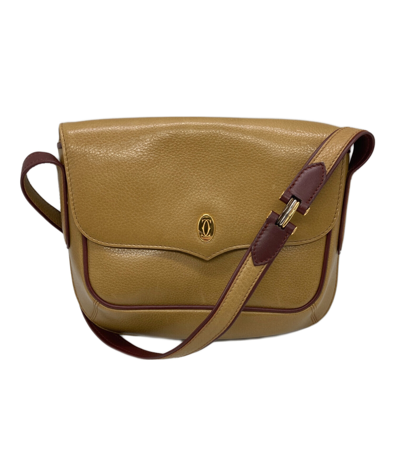 中古・古着通販】Cartier (カルティエ) マストライン レザーショルダー 中古・古着通販】Cartier (カルティエ) マストライン レザーショルダー