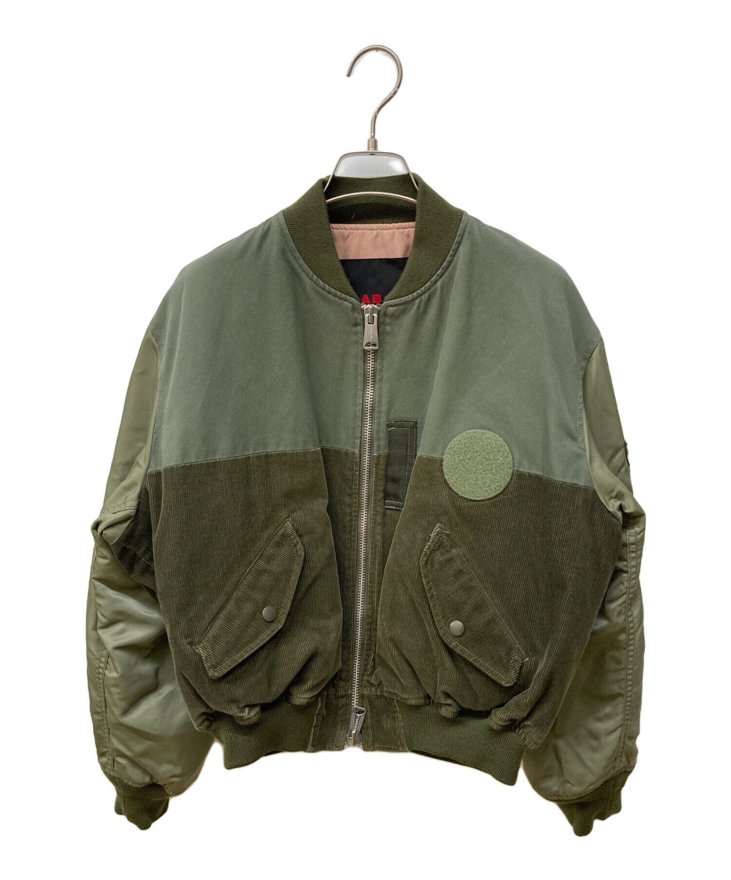 中古・古着通販】CABaN (キャバン) ファブリックコンビ リバーシブルMA 