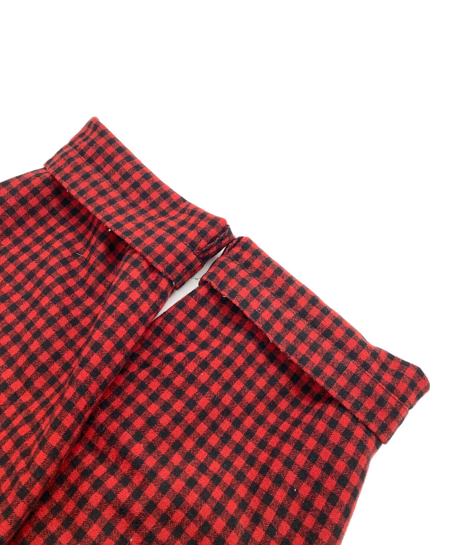 トリココムデギャルソン チェック柄シャツ 中古・古着通販】tricot COMME des GARCONS (トリココムデギャルソン