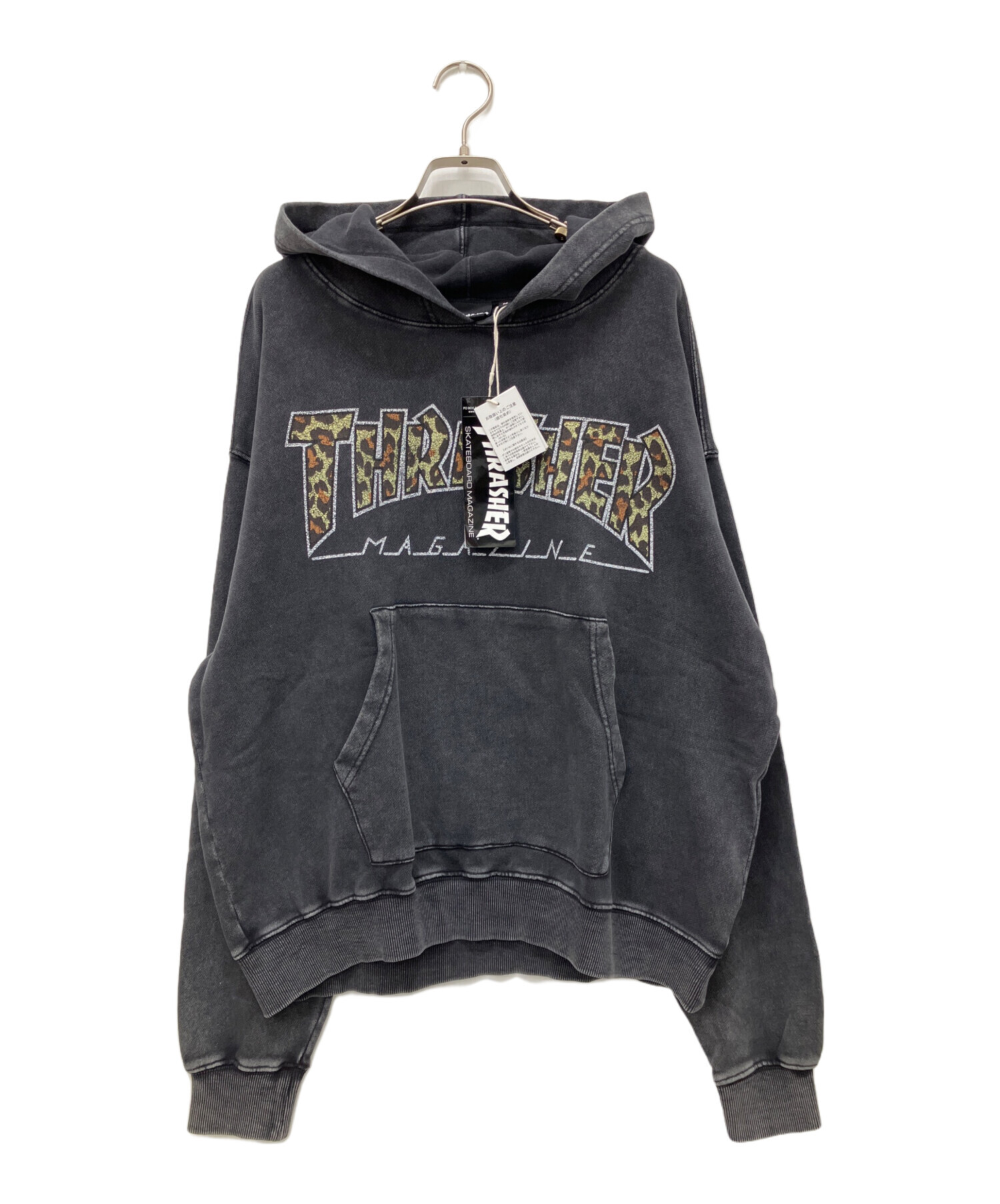 中古・古着通販】THRASHER (スラッシャー) プルオーバーパーカー 