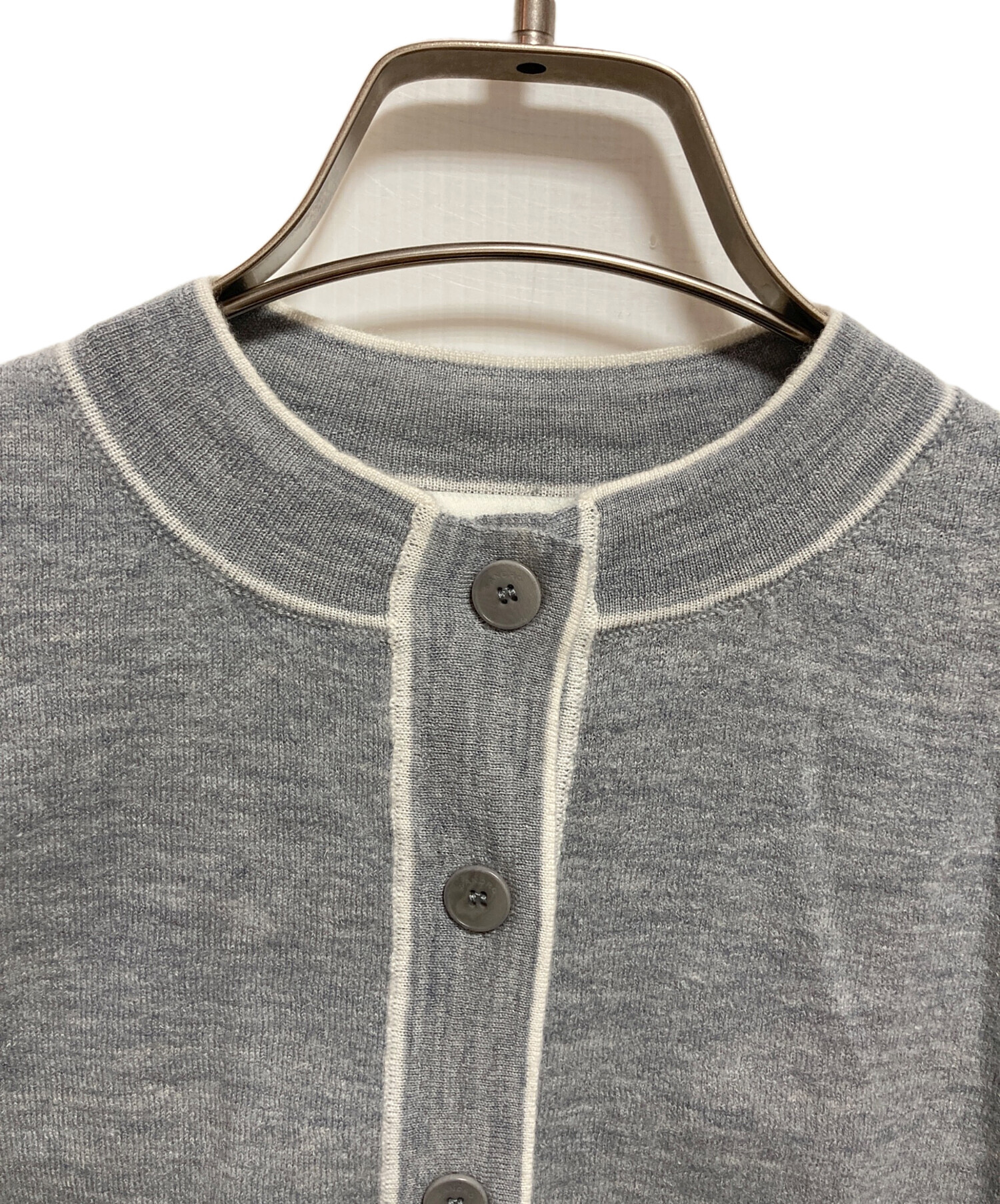 中古・古着通販】Sandro (サンドロ) クロップドウールカーディガン