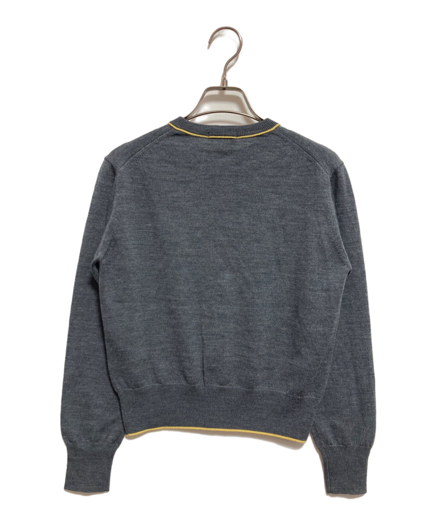 中古・古着通販】MACPHEE (マカフィー) プレーンウール クルーネック