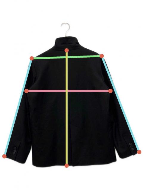 中古・古着通販】THE TOE (ザ・トゥー) Strasbourg jacket ブラック