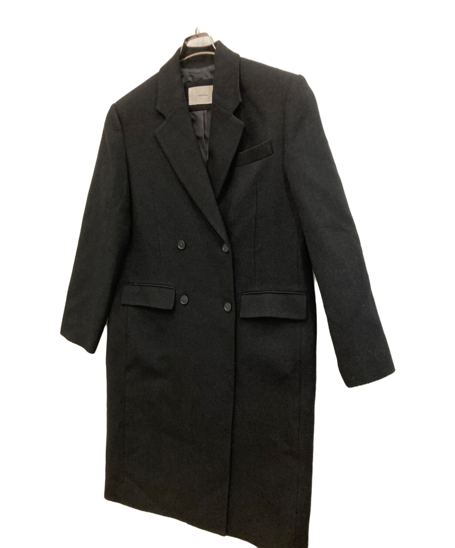 トゥデイフル　コート　36 中古・古着通販】TODAYFUL (トゥデイフル) コート ブラック サイズ:36