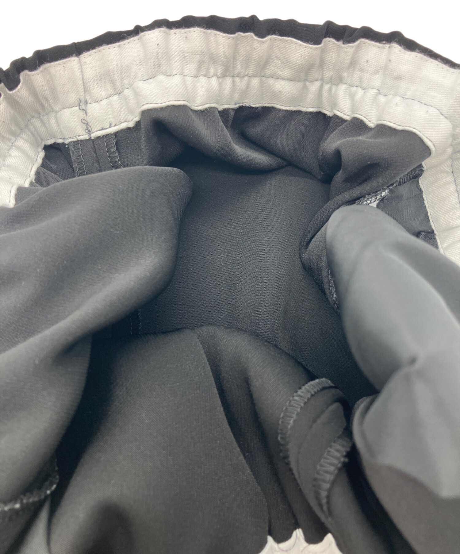 中古・古着通販】ENFOLD (エンフォルド) ELASTIC HAREM PANTS ブラック