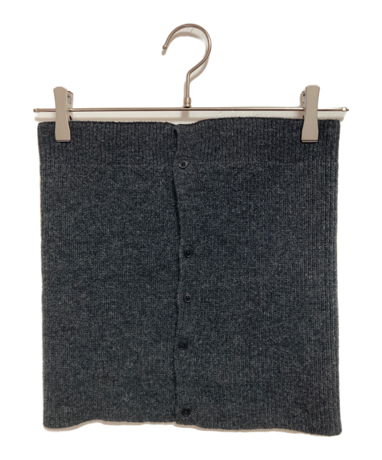 中古・古着通販】TODAYFUL (トゥデイフル) Rib Knit Bustier グレー