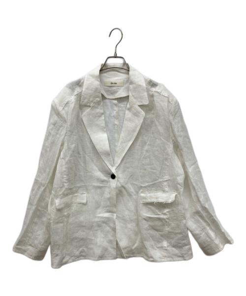 中古・古着通販】anuke (アンヌーク) Linen Sheer Jacket リネンシアー