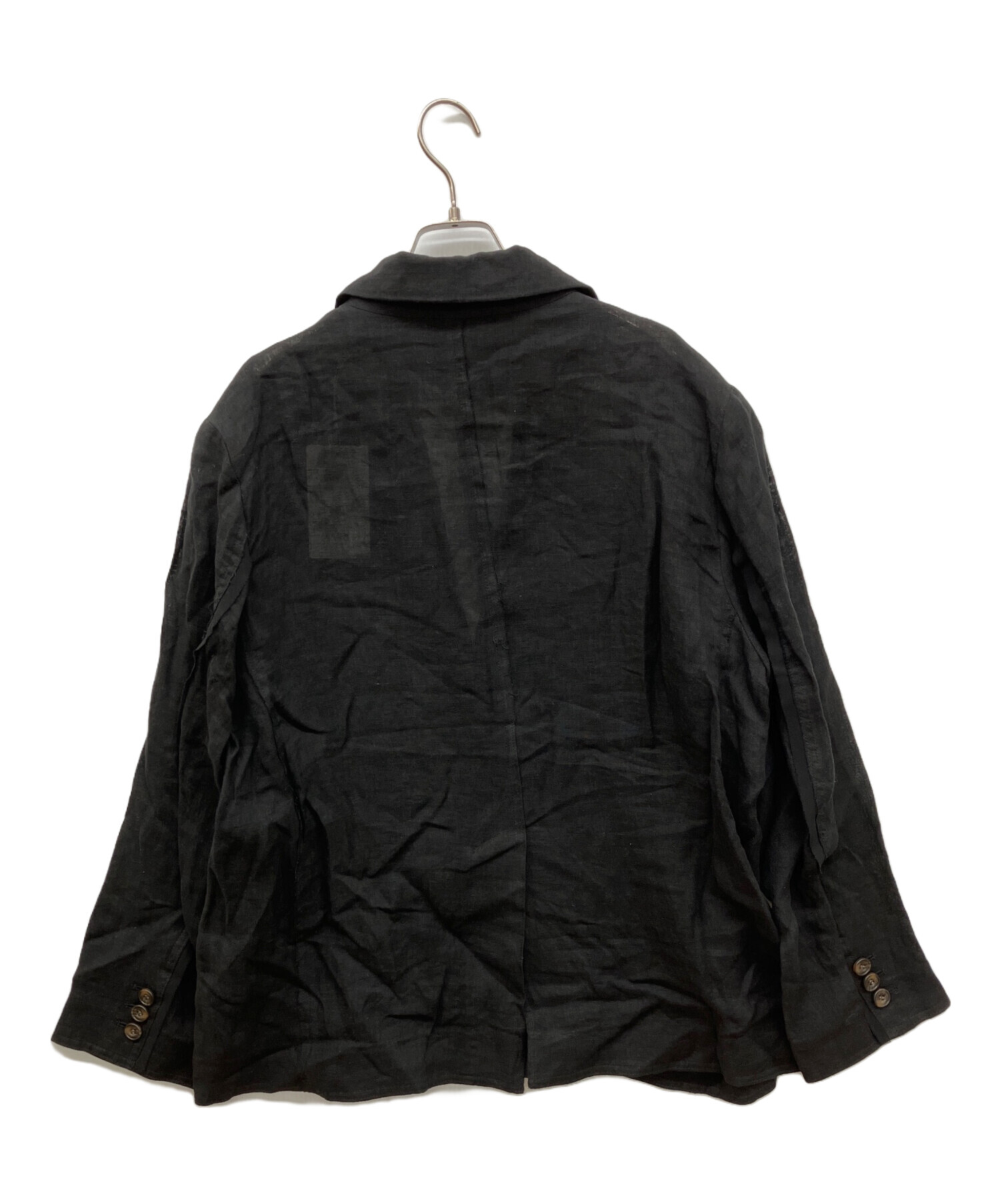 中古・古着通販】anuke (アンヌーク) Linen Sheer Jacket リネンシアー