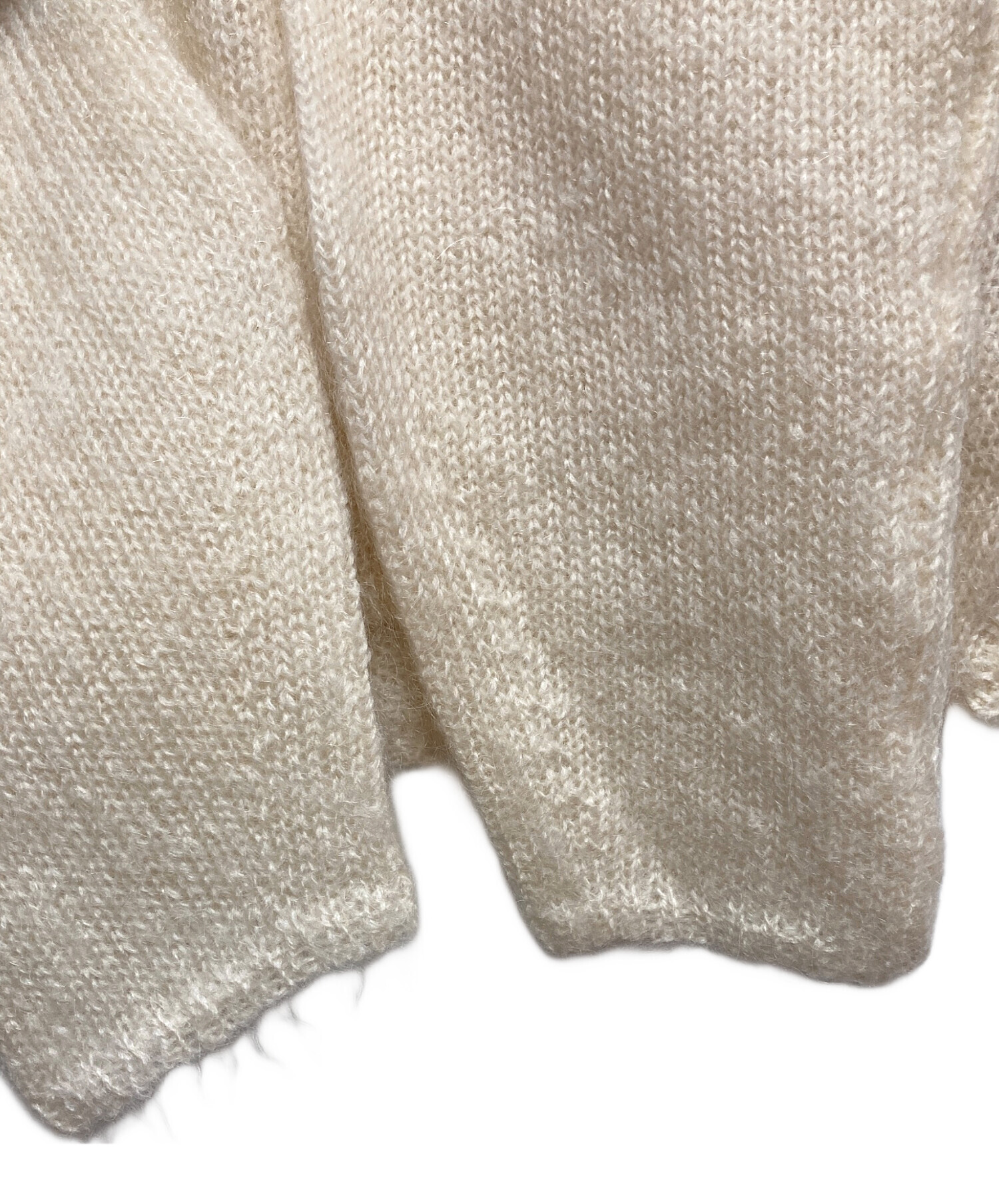 中古・古着通販】TODAYFUL (トゥデイフル) Kid Mohair Knit アイボリー